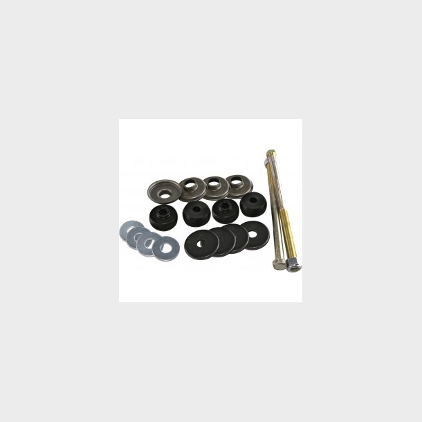 Corvette Leaf Spring Bolt Kit, Rear, Long, 1984-96