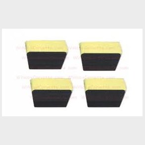 Hood Alignment bumpers 4 pcs. 1974-1979 Corvette, part ECK114375