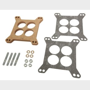 Universal pakning/varmeplade mel. karburator & 4 portet indsug 1/2