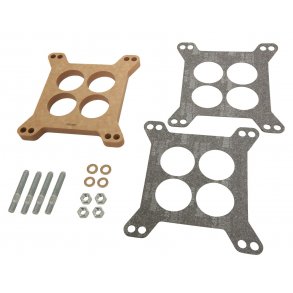 Universal pakning/varmeplade mel. karburator & 4 portet indsug 1/2