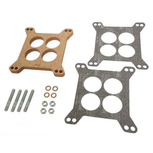 Universal pakning/varmeplade mel. karburator &amp; 4 portet indsug 1/2" (Sum - G1402)