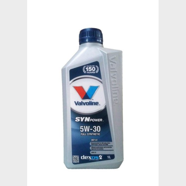 Valvoline Motorolie SynPower MST C3 5W30 Fuldsyntetisk 1L (907855) Engine oil