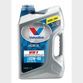 Valvoline Motorolie VR1 Racing 20W50 5L / 5Q (DK873432 - US 881172) Zink PPM 750