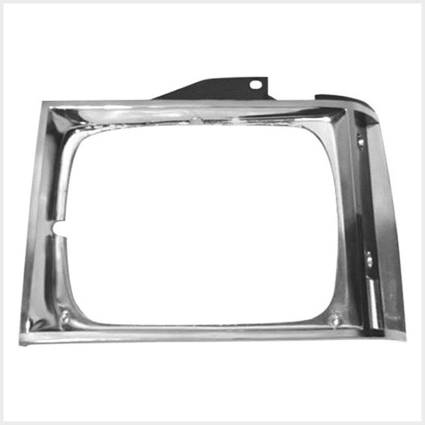 Lygterand chrome venstre Chevrolet S10 1982 til 1990 (Sherman 90595L - GM 15591585 - GM2512121)