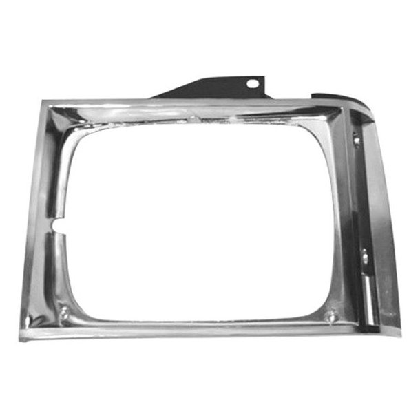 Lygterand chrome venstre Chevrolet S10 1982 til 1990 (Sherman 90595L - GM 15591585 - GM2512121)