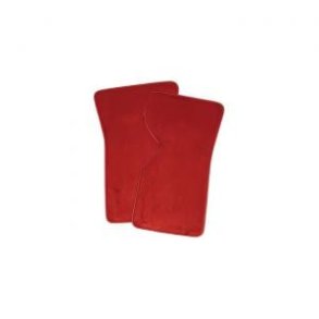 Bundmtte st rd uden logo for. Corvette 1969 til 1975 (ACC 9214-230-02 - FM28) Loop Red Floor Mats