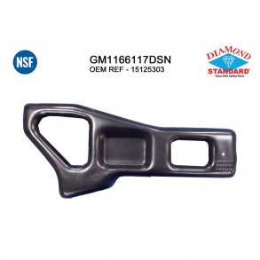 Kofangerbeslag venstre bag indv. Astro 1985 til 2005 (93383BL)