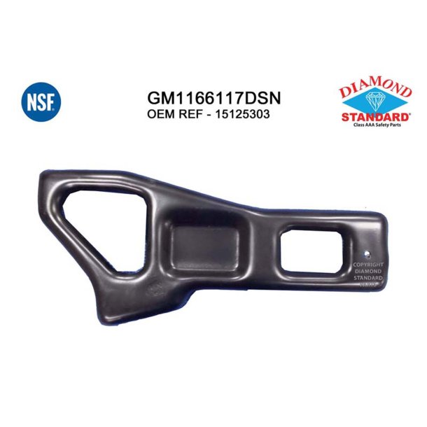 Kofangerbeslag venstre bag indv. Astro 1985 til 2005 (93383BL)