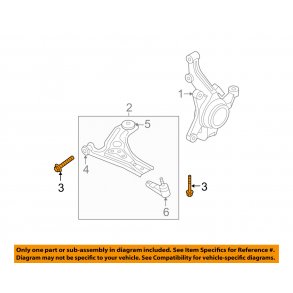 Bolt for brearm GM 94502120 (Prisen er pr. stk)
