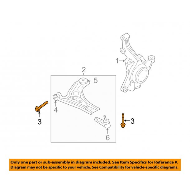 Bolt for brearm GM 94502120 (Prisen er pr. stk)