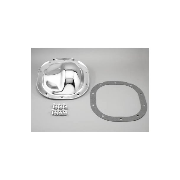Banjodksel chrome til bagtj Ford 10 bolt (Mr Gasket 9893G)