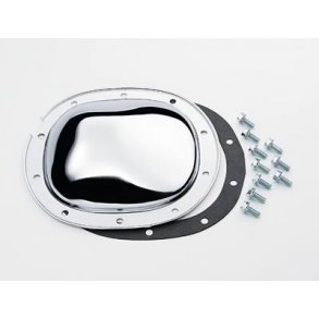 Banjodksel chrome bagtj GM. 10 bolt  (9896)
