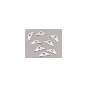 Ventildksel 'clamps' chrome st m. 8 stk. (RPC R9067)