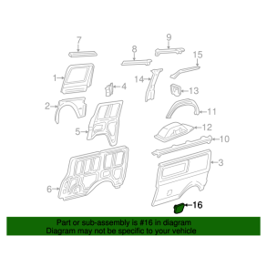 Tank klap Astro/Safari 1985 til 2005 (Brugt Texas import) tankl�ge/benzinklap