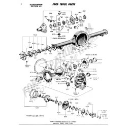 Bagtjspakning 9" retainer O ring (B7A-4669-B - 64-29694 - 6429694 - 4429694)