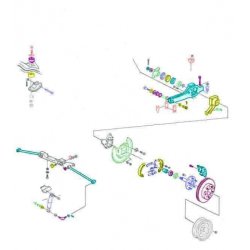 Ankerplade venstre bag Corvette 1965 til 1975