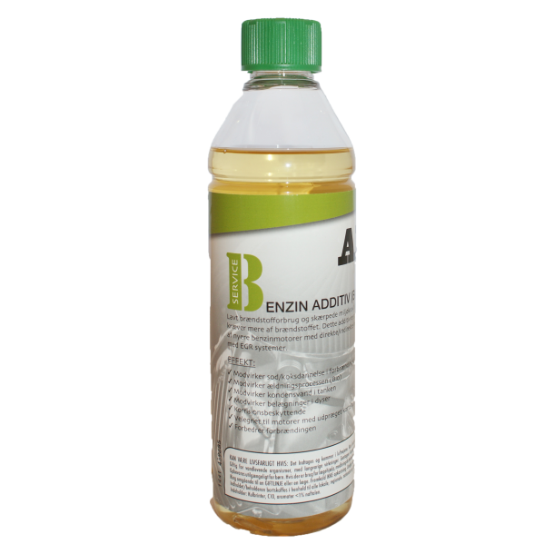 Benzin additiv 500 ml.