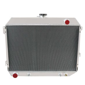 K�ler aluminium m/oliek�ler 4 row Mopar 1968 til 1974 Radiator (Se k�ler studser)