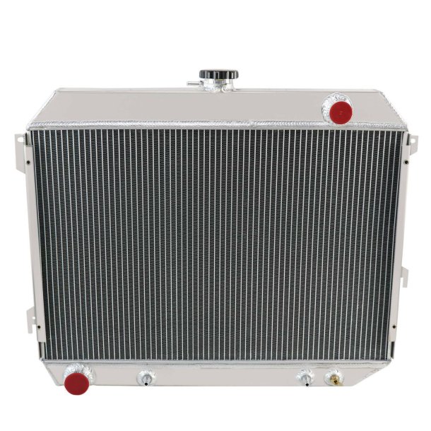 K�ler aluminium m/oliek�ler 4 row Mopar 1968 til 1974 Radiator (Se k�ler studser)