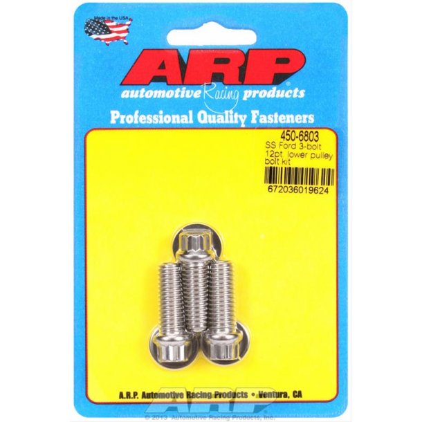 Boltst ARP Krumtap remskive Ford (ARP 450-6803)