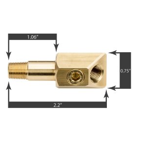 Adapter 45 grader (1/8