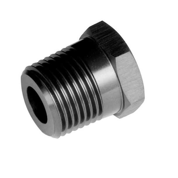 Aluminum Fitting 3/8 NPT Male 1/8 NPT Female Straight, Pipe Reducers