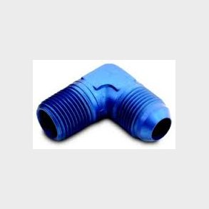 Aluminum Fitting, AN to pipe 90 grader str. AN 6  til 1/8