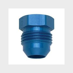 Aluminum Fitting, Flare Plug/Endebolt str. AN 6  (RPC Racing Power Company) ALUMINUM FLARE PLUG AN