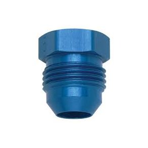 Aluminum Fitting, Flare Plug/Endebolt str. AN 6  (RPC Racing Power Company) ALUMINUM FLARE PLUG AN