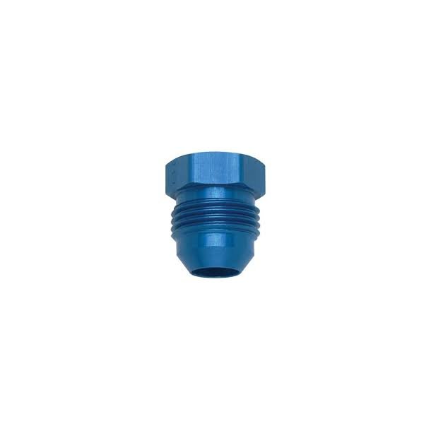 Aluminum Fitting, Flare Plug/Endebolt str. AN 8  (RPC Racing Power Company) ALUMINUM FLARE PLUG AN