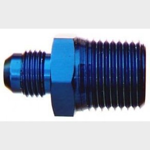 Aluminum Fitting, a dash pipe str. AN 6  til 1/2