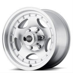 American Racing ar236882 Silver Wheels 16x8 med 8 x 6.50 in Bolt Circle 4.50 in Backspace