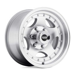 American Racing ar236882 Silver Wheels 16x8 med 8 x 6.50 in Bolt Circle 4.50 in Backspace