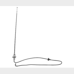 Antenne Mustang 1964 til 1968 m.m. (TFA MA39271 - MAC 38292 - C5ZZ-18813-B - 6438292)