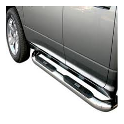 Stepbar / runningboard poleret rustfri st�l Chevrolet Silverado 2001 til 2007 (Aries) 