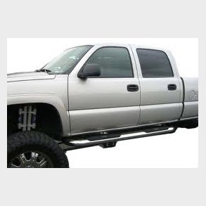 Stepbar / runningboard poleret rustfri st�l Chevrolet Silverado 2001 til 2007 (Aries) 