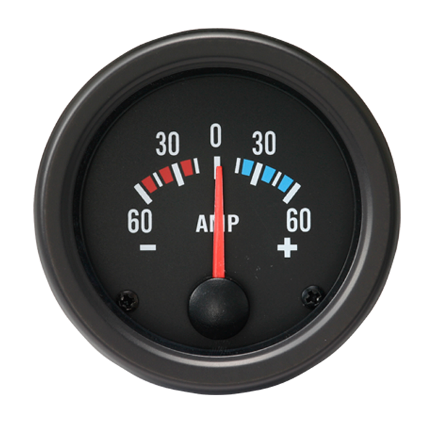Auto Gauge amperemeter 2" dia. (0459550)