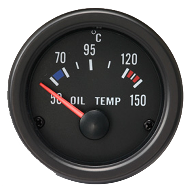 Auto Gauge olie temperatur i celsius grader 2" dia. (0459531)