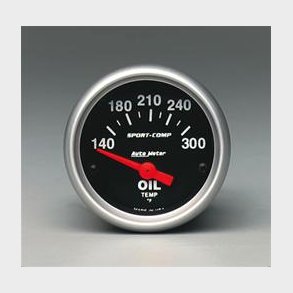 Auto Meter Sport-Comp Analog Gauges 3348 olietemperatur-m�ler 2 1/16