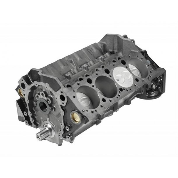 Motor, Renoveret short block Chevrolet 350/5,7 V8 2 bolt 1996 til 2002 Block stbe nr. 880