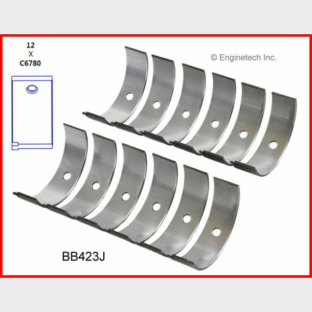 Plejllejer Mopar 2.7 V6 1998 til 2006 (Enginetech BB423J)