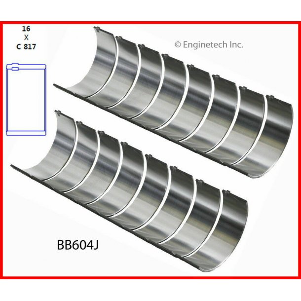 Plejllejer Olds. 330", 350", 403 1964 til 1980 (Enginetech BB604J)