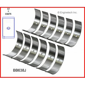 Plejllejer Mopar 3.3-3.8 V6 1990 til 2005 (Enginetech BB638J)