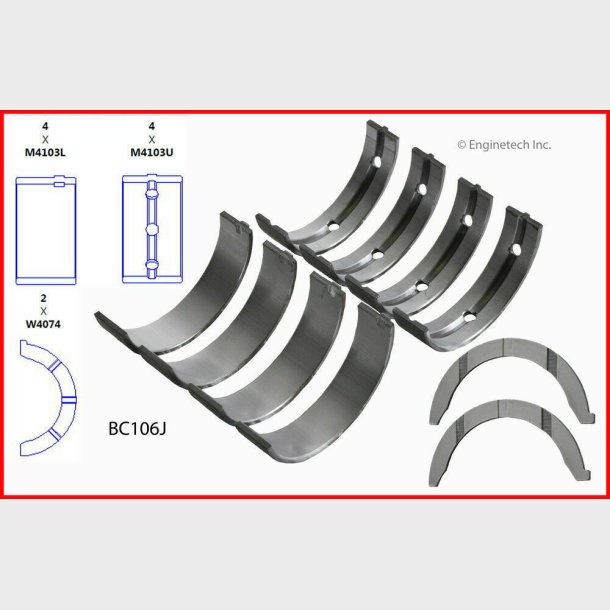 Hovedlejes�t Mopar 3,5 V6 1999 til 2010 (BC106J)