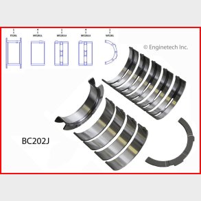 Hovedlejes�t Ford 4.6 V8 1993 til 2010 m. alu. block (BC202J - MS2259A)