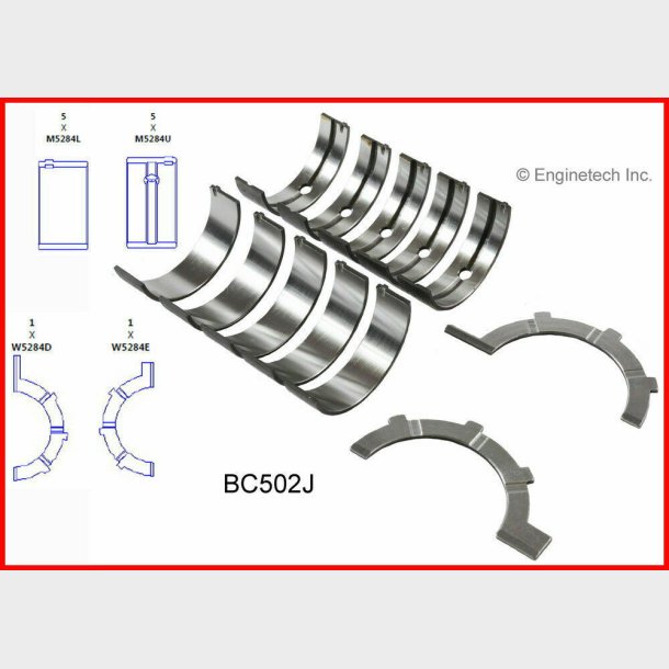 Hovedlejes�t Mopar 4,7 V8 (BC502J)