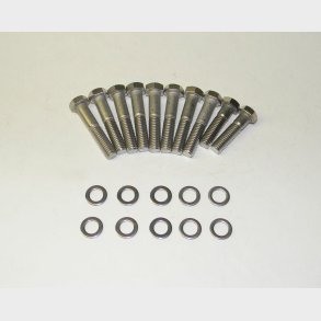 Bolts�t indsug. manifold Ford FE m. Edelbrock (BOLT2105)