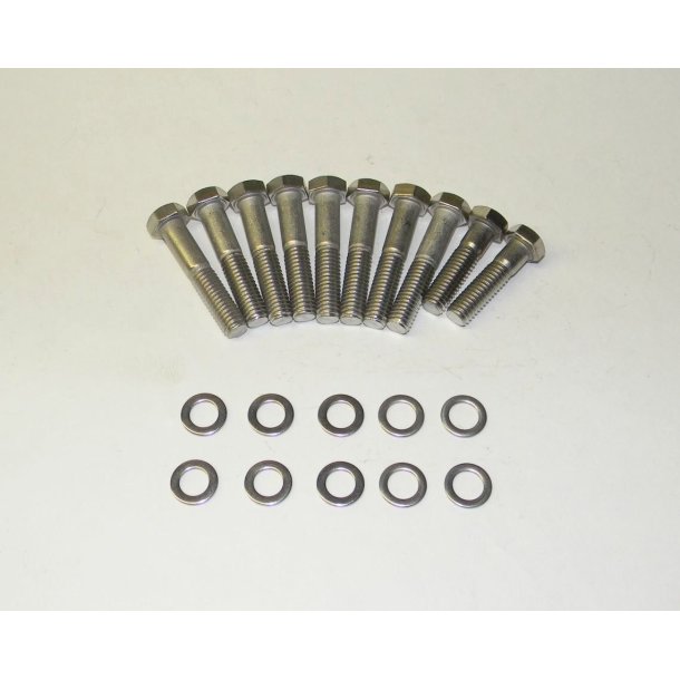 Boltst indsug. manifold Ford FE m. Edelbrock (BOLT2105)