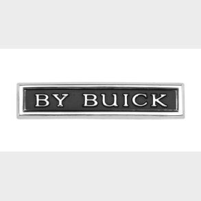 Emblem bagklap Buick Riviera 1966 til 1967 (OPGI BR00849)
