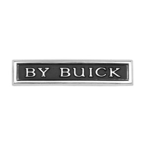 Emblem bagklap Buick Riviera 1966 til 1967 (OPGI BR00849)